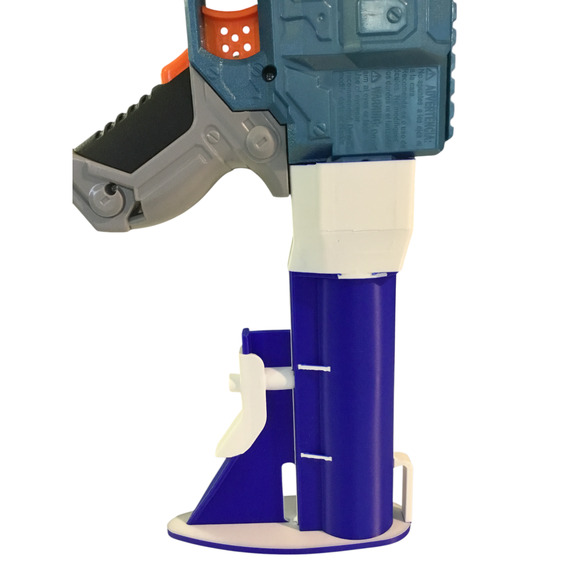 NERF N-Strike Elite 2.0 Phoenix Cs-6 Motorized BlasterWith Custom SSWI Stock - Picture 4 of 9